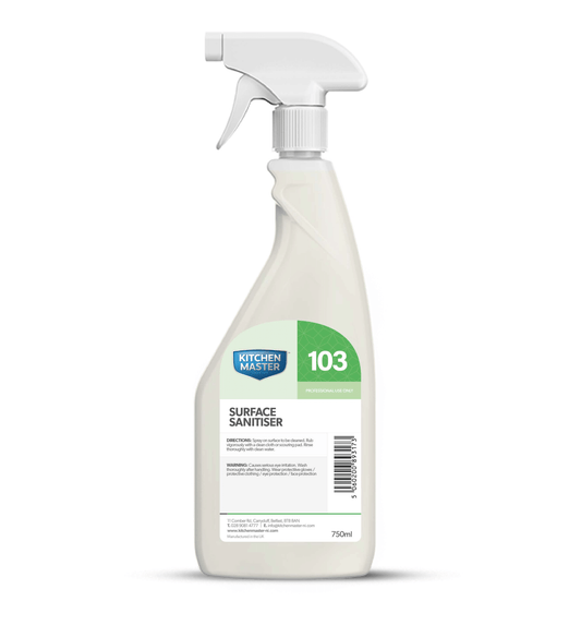 Kitchen Surface Sanitiser Spray 6 x 750ml