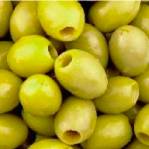 Green Pitted Olive Halkidiki in Brine 3kg (1.8 kg dwt.)