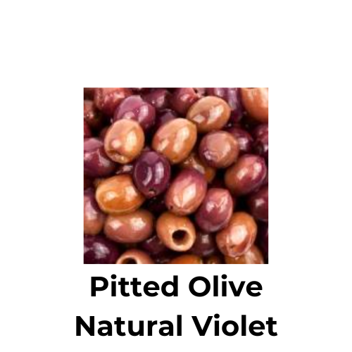 Pitted Olive Natural Violet in Brine 3kg (1.8kg dwt.)