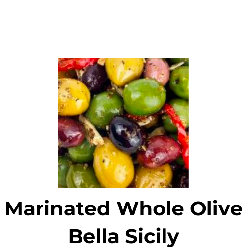 Marinated Whole Olive - Bella Sicily